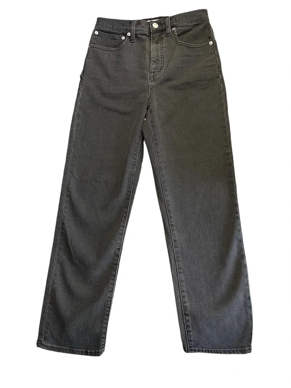 Madewell Classic Straight Jean in Lunar Wash Size 24 - Picture 1 of 8
